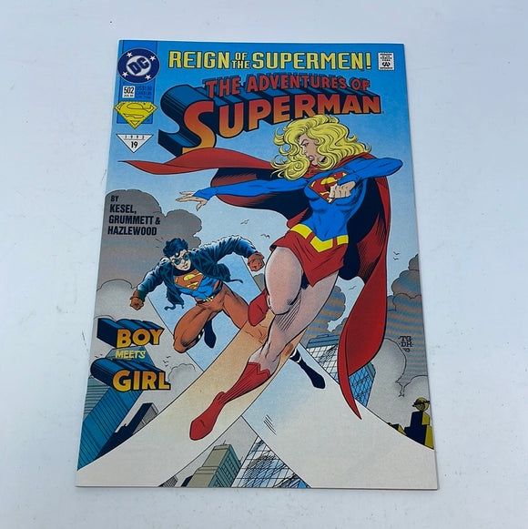 DC Comics The Adventures Of Superman #502 July 1993 19