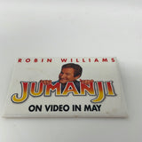 Vintage 1995 Jumanji Video Movie Promo Pin Robin Williams