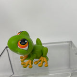 Littlest Pet Shop #264 Green Frog Orange Eyes LPS