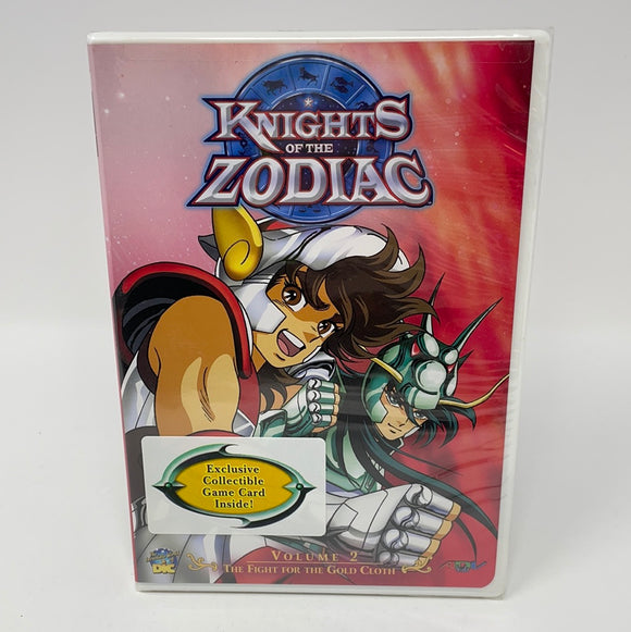 DVD Knights of the Zodiac Vol. 2: The Fight for the Gold Cloth (Sealed)