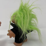 1986 Dam Troll Doll Norftisha with Green Hair