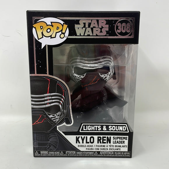 Funko Pop! Star Wars Kylo Ren Lights & Sounds #308