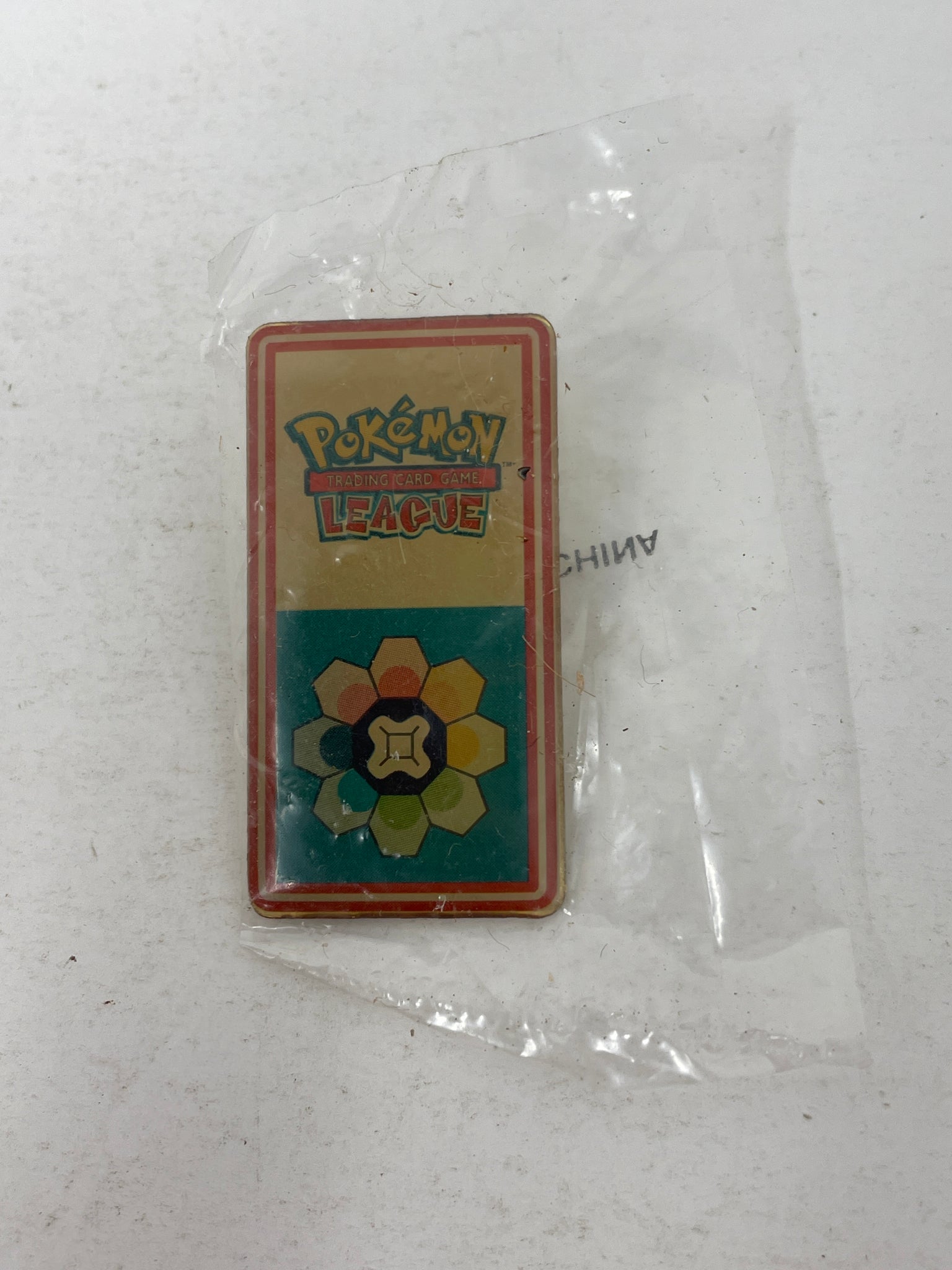 Vintage Nintendo Pokemon League Johto Rainbow Badge Pin Trading Card G shophobbymall Vintage Nintendo Pokemon League Johto Rainbow Badge Pin Trading Card G shophobbymall