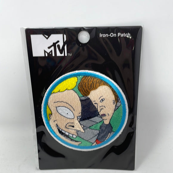 Beavis and Butthead Iron-On Patch MTV 3.5