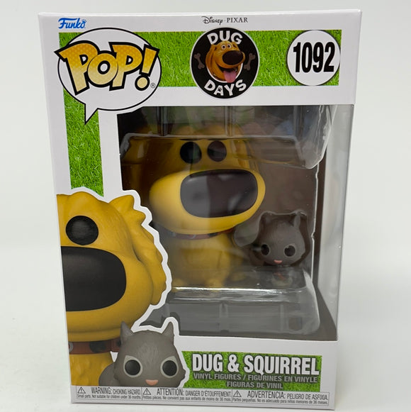 Funko Pop! Disney Pixar Dug Days Dug & Squirrel 1092