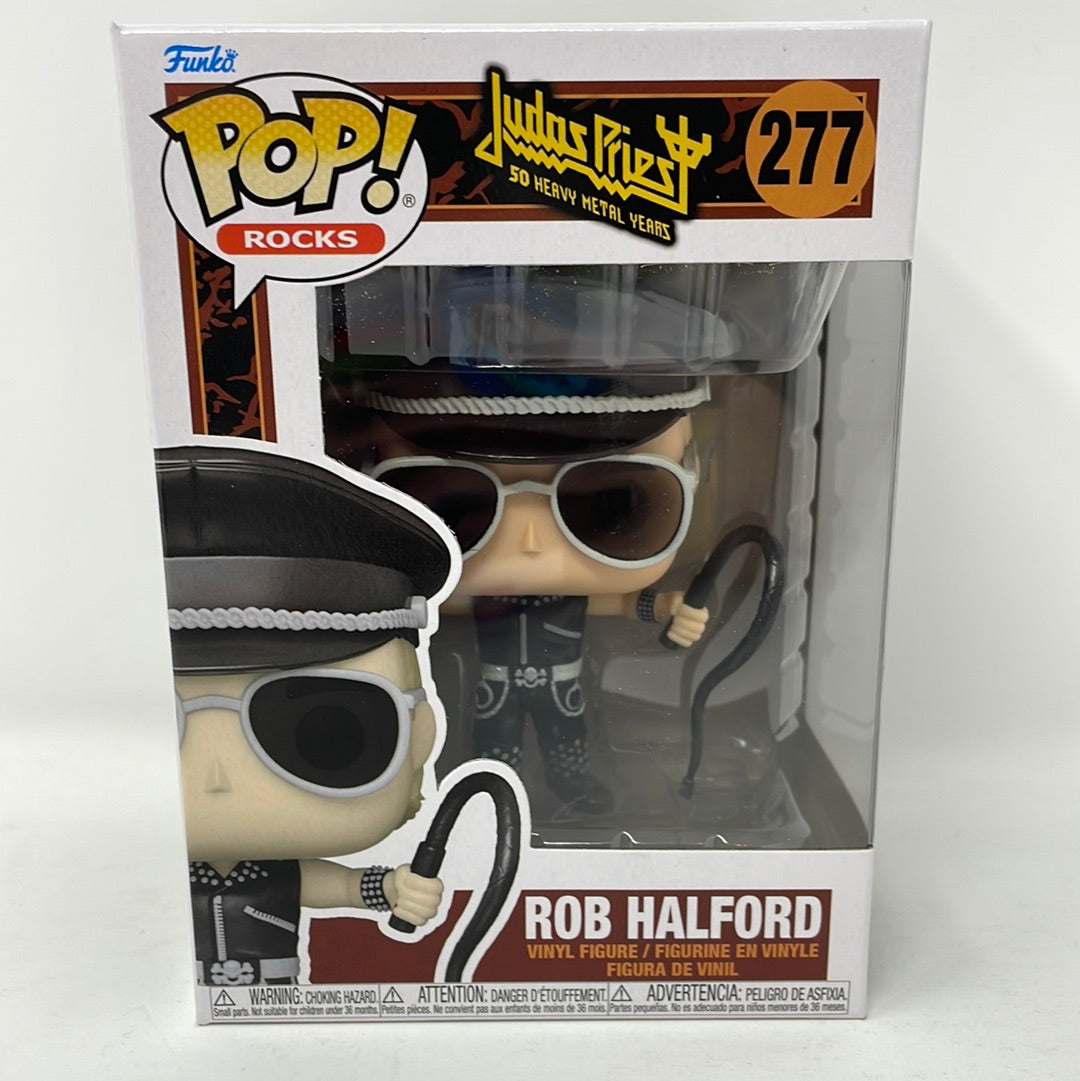 ROB HALFORD Signed (JUDAS PRIEST) Pop Rocks! Funko Pop #277...
