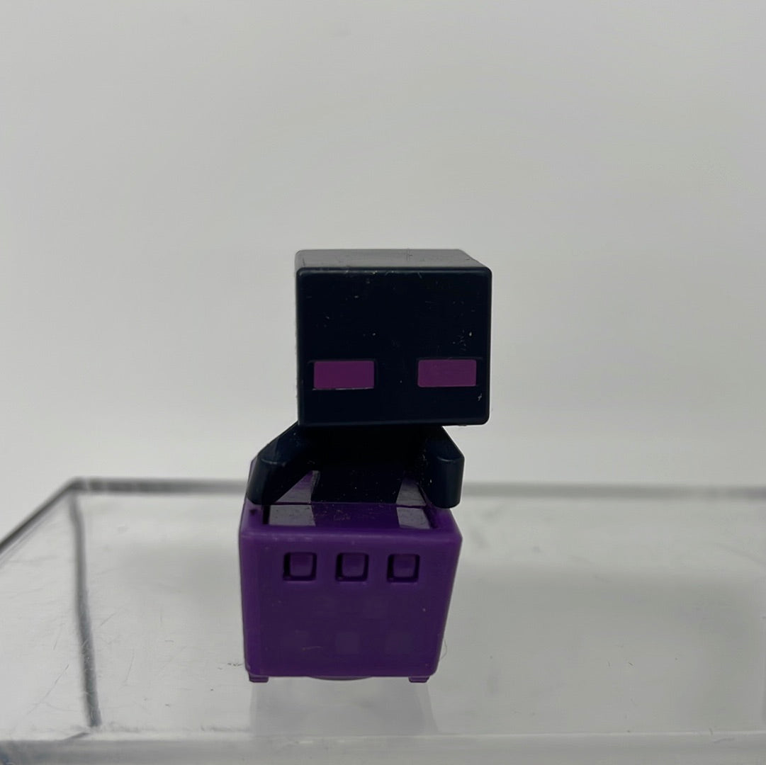 Mojang Minecraft Enderman In Minecart Action Figure Rolling Action Toy ...