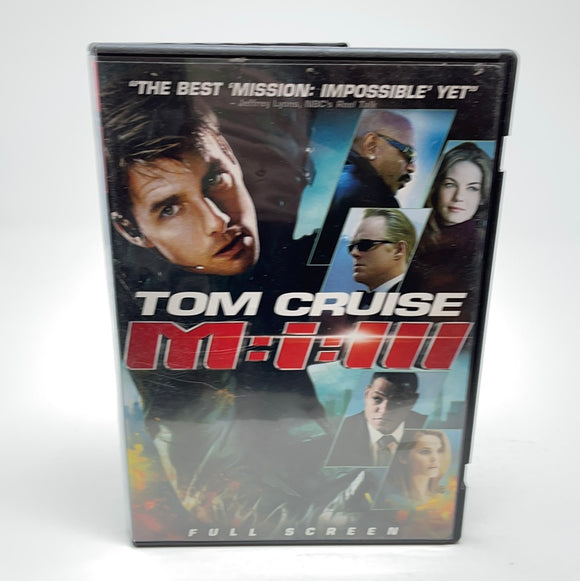 DVD Mission Impossible 3 Full Screen