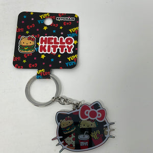 Hello Kitty Loungefly Keychain Snacks