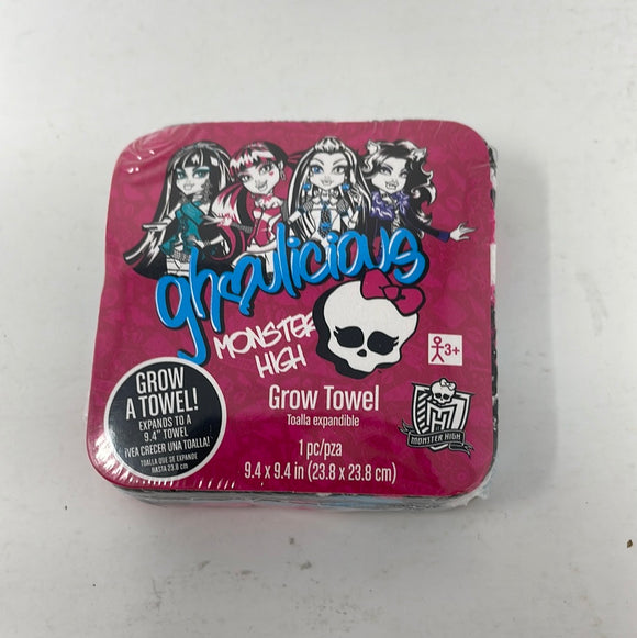 Monster High Ghoulicious Grow Towel Brand New