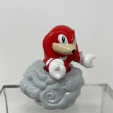 Vintage 1993 Sega Knuckles Red Sonic The Hedgehog Spinning Car Toy Figure Retro