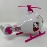 Hello Kitty rescue emergency helicopter w/Hello Kitty pilot figurine 4.5" toy