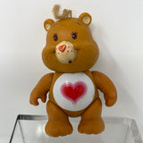 Vintage 1983 Kenner Care Bear Brown TENDERHEART Poseable PVC Figure