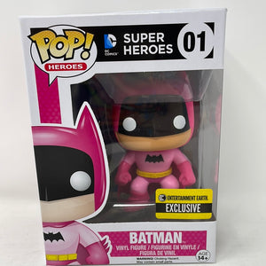 Funko Pop! Heroes DC Comics Super Heroes Pink Batman Entertainment Earth Exclusive 01