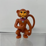 Vintage Littlest Pet Shop Magic Monkeys 1992 Kenner Magenta Collar Chimp