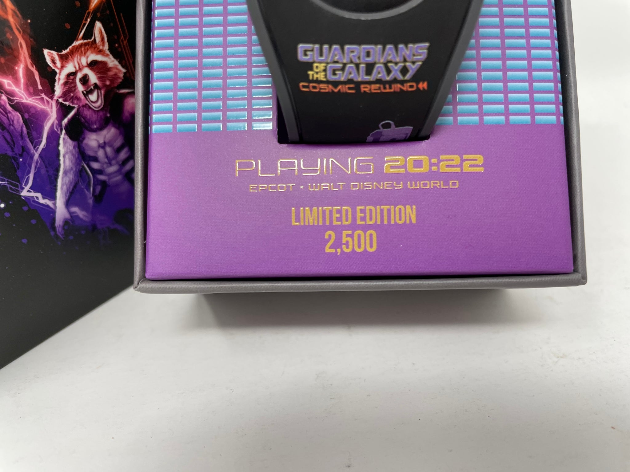 Disney Parks 2022 Epcot Guardians of the Galaxy Cosmic Rewind newest LE Magic Band