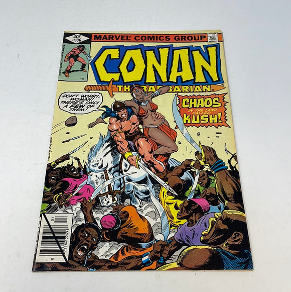 Marvel Comics Conan The Barbarian #106 January 1980