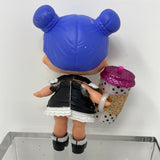 LOL Surprise Doll Blue Hair with Black and White Dress