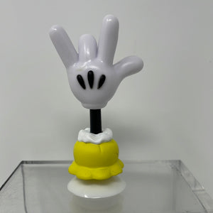 Gashapon Disney Characters Capsule World Mickey Minnie Mouse Gloves Hands Suction Cup Bottom Version B Takara Tomy Arts