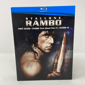 Blu-Ray Rambo First Blood, Rambo First Blood Part II, Rambo III