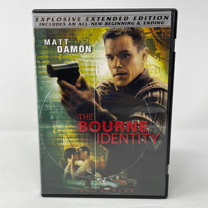 DVD The Bourne Identity  Explosive Extended Edition  Full Screen