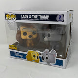 Funko Pop! Disney Hot Topic Exclusive 2 Pack Lady and The Tramp