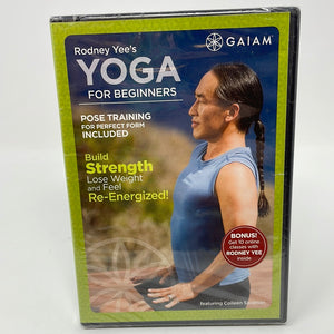 DVD Rodney Yee’s Yoga for Beginners (Sealed)