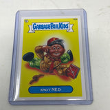 Vintage Garbage Pail Kids 2013 Sticker Card Knot Ned 62a