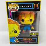 Funko Pop! Movies Bride Of Chucky Blacklight Entertainment Earth Exclusive Chucky 315