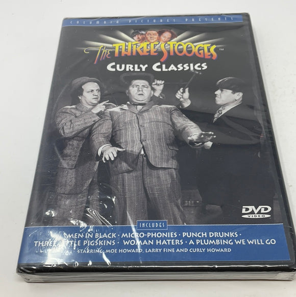 DVD The Three Stooges Curly Classics (Sealed)
