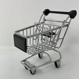 Little Toy Shopping Cart Black and Grey