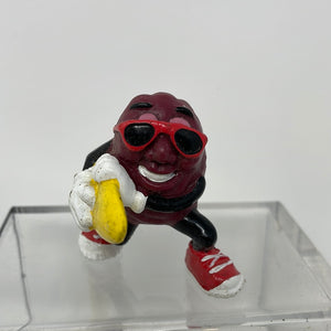 California Raisins Raisin with Surfboard 2" Tall PVC Figure Vintage 1988 Calrab