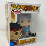 Funko Pop 8-Bit Street Fighter GameStop Exclusive Ryu 15