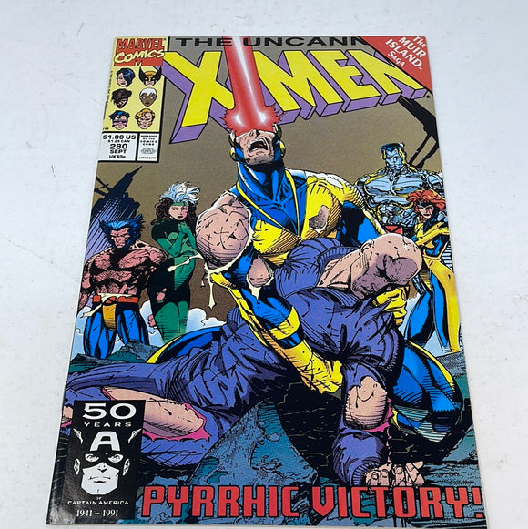 Marvel Comics The Uncanny X-Men #280 September 1991
