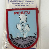Parr’s New Zealand Embroidered Emblems Pohutu Whakarewarewa N.Z. Patch