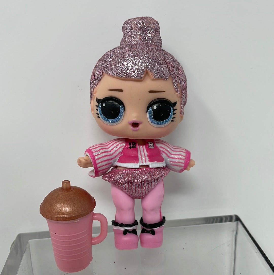 Pink Glitter Hair Lol Pink Hair Pink Lol Dolls Real Hair LOL