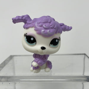 Littlest Pet Shop LPS Purple Poodle 1862