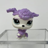 Littlest Pet Shop LPS Purple Poodle 1862