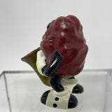 California Raisin with Saxaphone 2 1/2 inches Tall