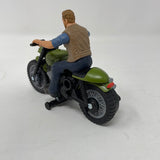 Jurassic World Rip Run Dinos Owen & Motorcycle, Figure & Vehicle, Chris Pratt (no rip cord)