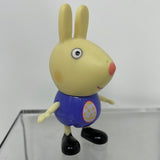 Peppa Pig Richard Rabbit Figure Purple Outfit Easter Egg