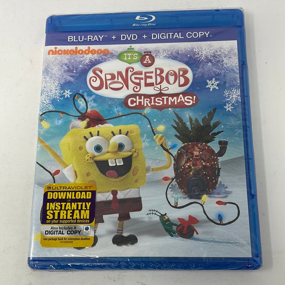 Blu-Ray Nickelodeon It’s A SpongeBob Christmas (Sealed)