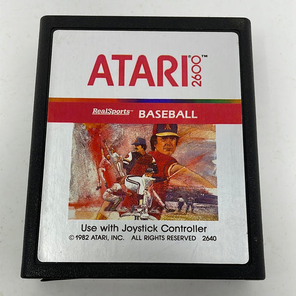 Atari 2600 Real Sports Baseball