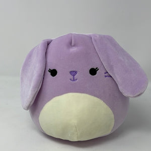 Squishmallows Bubbles Purple Bunny 7" Plush Kellytoy 2021 Easter