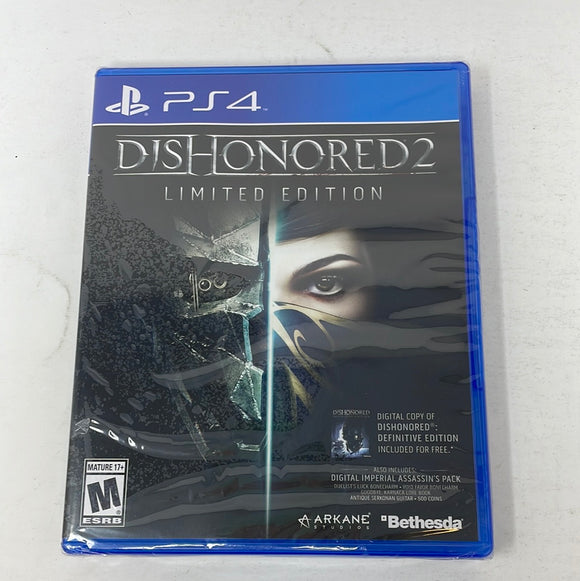 PS4 Dishonored 2 Limited Edition (Sealed)