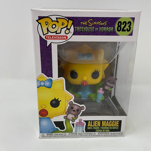 Funko Pop Television The Simpsons Treehouse of Horror Alien Maggie 823