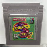Gameboy Arcade Classic 2 Centipede and Millipede