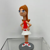 Disney Store Candace Phineas Ferb Doll Figure Cake Topper 3.5”
