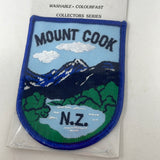Crawfords New Zealand Embroidered Emblems Mount Cook N.Z. Patch