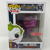 Funko Pop! Heroes Batman Arkham Asylum Purple Chrome The Joker Target Exclusive 53